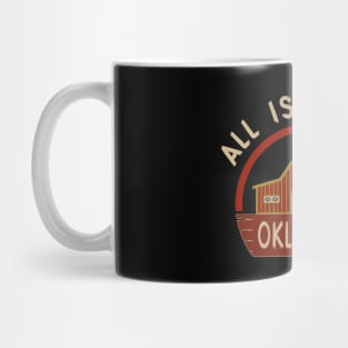 Not OK in Oklahoma - Barn Mug